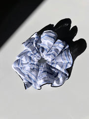 Solar Eclipse Embroidered Giant Scrunchie
