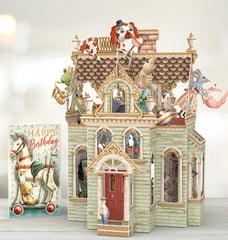 Me&McQ Doll’s House 3D Card