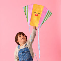 Kikkerland Funny Faces Pocket Kite