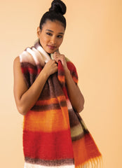 Powder Design - Murphy Cosy Scarf Rust & Sage