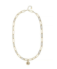 Shesra Initial Gold Necklace