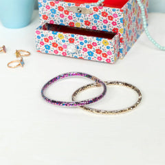 Glitter Bracelets - Fairies in the Garden - Set of 2