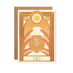 Cai & Jo Leo Zodiac Card