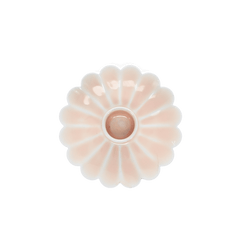 Rex London - Enamel Flat Flower Candle Holder Pink