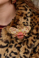 My Doris- Autumn Bee Brooch