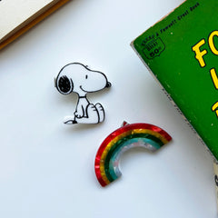 House Of Disaster - Peanuts Rainbow Hairclips