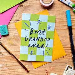 Kerrie Illustrates Best Grandad Ever Father’s Day Card