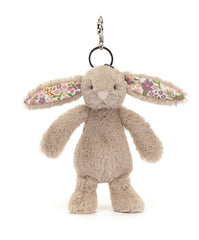 Jellycat Beige Blossom Bunny ‘Petal’ Bag Charm