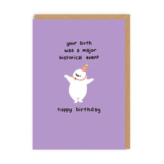 Ohh Deer - Major Historical Event Birthday Card