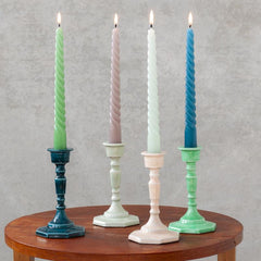 Rex London - Enamel Candlestick Pink