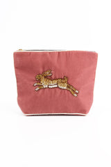 My Doris Golden Hare Small Pouch