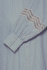 Fransa Yara Shirt - Blue Blizzard Stripe