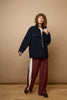 Fransa Aurora Pants - Rum/White