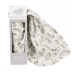 Rex London Swaddling Blanket - Kitty Cats