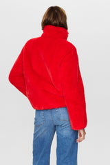 Numph Winda Jacket - High Risk Red