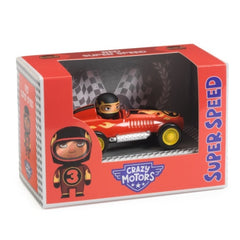 Djeco Crazy Motor Car - Red Super Speed