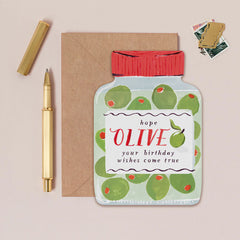 Sister Paper Olives Birthday Card