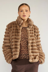 Numph Nuvita Jacket - Silver Mink