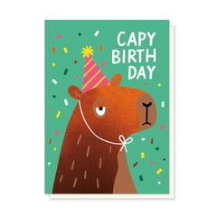 Stormy Knight - Capy Birthday Card