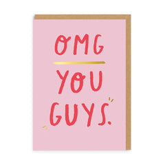 Ohh Deer - OMG You Guys Greeting Card