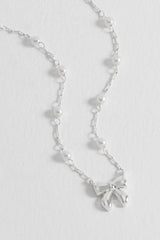 Estella Bartlett Pearl Bowl Necklace