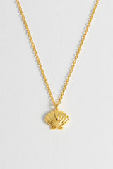 Estella Bartlett Scallop Heart Pendant Necklace