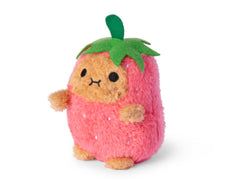 Noodoll - Strawberry Ricespud Mini Sitting Plush Toy