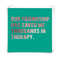 Redback Cards Therapy