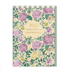 Cath Kidston Wife With Love On Your Birthday Card