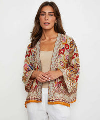 One Hundred Stars Kimono - Indian Flower Taupe