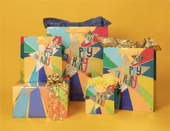 Glick Shopper Star Rays Gift Bag