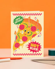 Cath Tate - Hot Slice Birthday Card