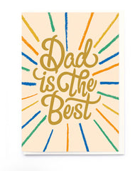 Noi Publishing - Dad Is The Best Fathers Day Card