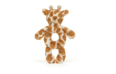 Jellycat Bashful Giraffe Ring Rattle