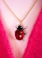 Tatty Devine - Ladybug Necklace