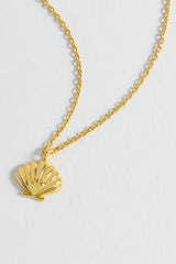 Estella Bartlett Scallop Heart Pendant Necklace