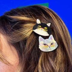 House Of Disaster - Catnip Set Of 2 Hairclips
