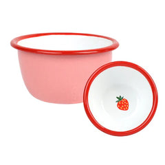 Talking Tables -   Enamel strawberry bowl