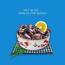 Sally Scaffardi Show Us Your Mussels Card