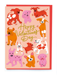 Noi Publishing - Dogs And Hearts Card