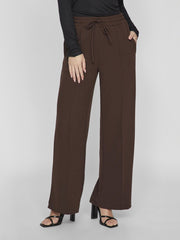 Vila Clua Wide Pants - Coffee Bean