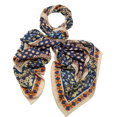 One Hundred Stars - Moorish Blue Scarf