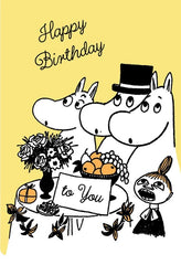 Moomin Birthday Song Card