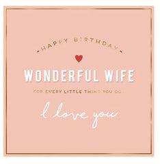 Pigment Productions - Wonderful Wife Card