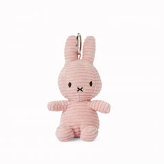 Miffy - Pink Corduroy Keyring Bunny