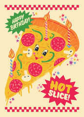 Cath Tate - Hot Slice Birthday Card