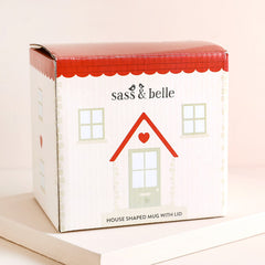 Sass & Belle House Shaped Mug With Lid