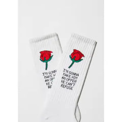 BeSocks - The Godfather Rose Logo Socks
