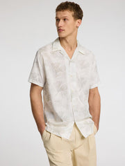Selected Homme Reg Shirt - White/Floral