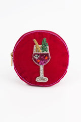 My Doris Pink Fizz Round Pouch